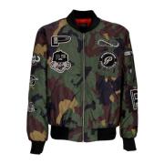 Camo Bomber Jas Propaganda , Multicolor , Heren