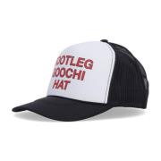 Gestructureerde Trucker Hat Wit/Zwart Market , Multicolor , Heren