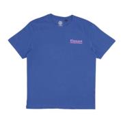 Navy Heren T-shirt Korte Mouw Crew Neck Element , Blue , Heren