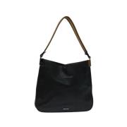 Pre-owned Leather gucci-bags Gucci Vintage , Black , Dames