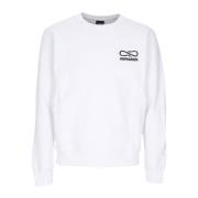 Logo Geborduurde Crewneck Sweatshirt Wit Propaganda , White , Heren