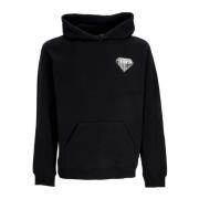 Zwarte Logo Hoodie Lichtgewicht Sweatshirt Iuter , Black , Heren