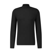 Klassieke Longsleeve Janke Kiefermann , Black , Heren