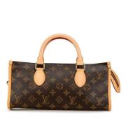 Pre-owned Plastic handbags Louis Vuitton Vintage , Brown , Dames