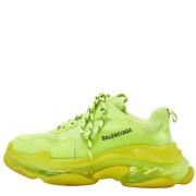 Pre-owned Mesh sneakers Balenciaga Vintage , Green , Heren