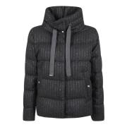 Grijze Wollen Jas Aw24 Herno , Gray , Dames