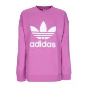 Lichtgewicht Crewneck Trefoil Sweatshirt Violet Adidas , Purple , Dame...