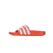 Polka Dot Slippers Cloud White/Rood Adidas , Red , Dames