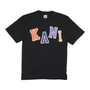 Logo Tee Multicolor Korte Mouw T-shirt Karl Kani , Black , Heren