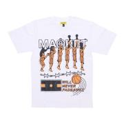 Zwarte Heren Jump Shot Tee Market , White , Heren