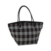 Pre-owned Nylon totes Burberry Vintage , Black , Dames