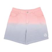 Logo Knoop Taille Shorts Zachte Pasvorm Acupuncture , Multicolor , Her...