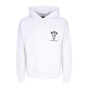 Witte Lichtgewicht Hoodie Propaganda , White , Heren