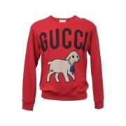 Pre-owned Sweatshirt Gucci Vintage , Red , Heren