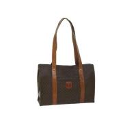 Pre-owned Canvas celine-bags Celine Vintage , Brown , Dames