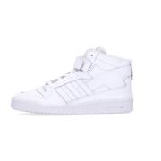 Forum Mid Basketbalschoen Wit Adidas , White , Unisex