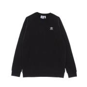 Zwarte Crew Neck Sweatshirt Essential Adidas , Black , Heren