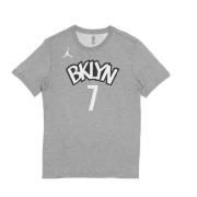 Brooklyn Nets Statement Tee Durant Edition Nike , Gray , Heren