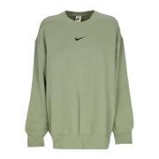 Phoenix Fleece Crewneck Sweatshirt Oil Green Nike , Green , Dames