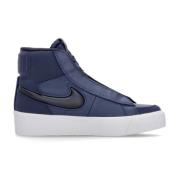 Hoge sneaker met verborgen veters Nike , Blue , Dames