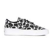 Dierenprint Lage Top Sneakers Converse , Black , Dames