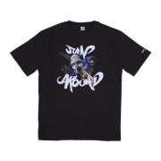 Limited Edition Jump Around Tee Zwart Kangol , Black , Heren