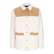 Sherpa Fleece Shacket Gardenia White/Almond The North Face , White , D...