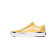 Flax Lage Sneaker met Iconische Band Vans , Yellow , Heren