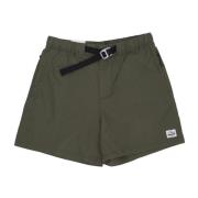 Ripstop Elastische Taille Walkshort met Zakken Element , Green , Heren