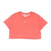 Cropped Dance Tee Pink Salt Nike , Pink , Dames