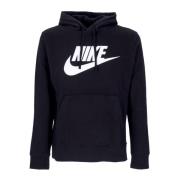 Club Hoodie Pullover Nike , Blue , Heren