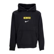 Denver Nuggets City Edition Hoodie Nike , Black , Heren