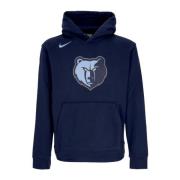 Memphis Grizzlies Logo Hoodie Nike , Blue , Heren