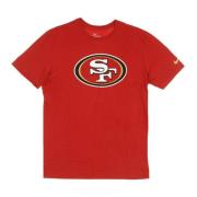 NFL Logo Tee San Francisco 49ers Nike , Red , Dames