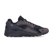 Huarache Runner Lage Sneaker Zwart Nike , Black , Heren