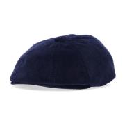 Navy Corduroy Platpet Kangol , Blue , Heren