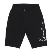 Zwarte Hoge Taille Fietsbroek Karl Kani , Black , Dames