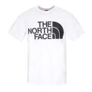 Witte Heren Tee Korte Mouw The North Face , White , Heren