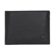 Klassieke Bifold Portemonnee met Muntzak Timberland , Black , Heren