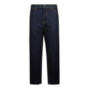 Klassieke Blauwe Jeans voor Heren Carhartt Wip , Blue , Heren