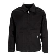 Zwarte Modulaire Katoenen Jas Ritssluiting Carhartt Wip , Black , Here...