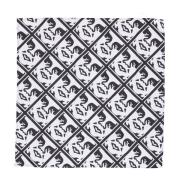 Iconische Face Logo Katoenen Bandana Obey , Black , Heren