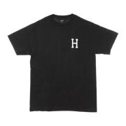 Klassieke H Tee Zwart Heren T-shirt HUF , Black , Heren