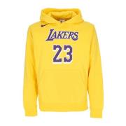 LeBron James NBA Club Hoodie Nike , Yellow , Heren