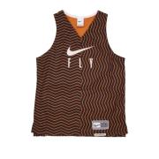 Basketbal Tanktop Monarch/Black/Sail Nike , Brown , Dames