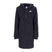 Sportswear Club Fleece Hoodie Dress Nike , Black , Dames