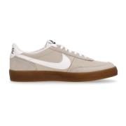 Leren Lage Tennisschoen Room Zwart Nike , Gray , Heren