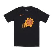 Phoenix Suns Logo Tee Nike , Black , Heren