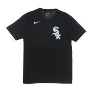 Chicago White Sox Wordmark Tee Nike , Black , Heren