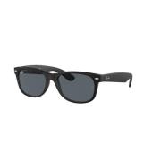 Klassieke Wayfarer Zonnebril Zwart Blauw Ray-Ban , Black , Unisex